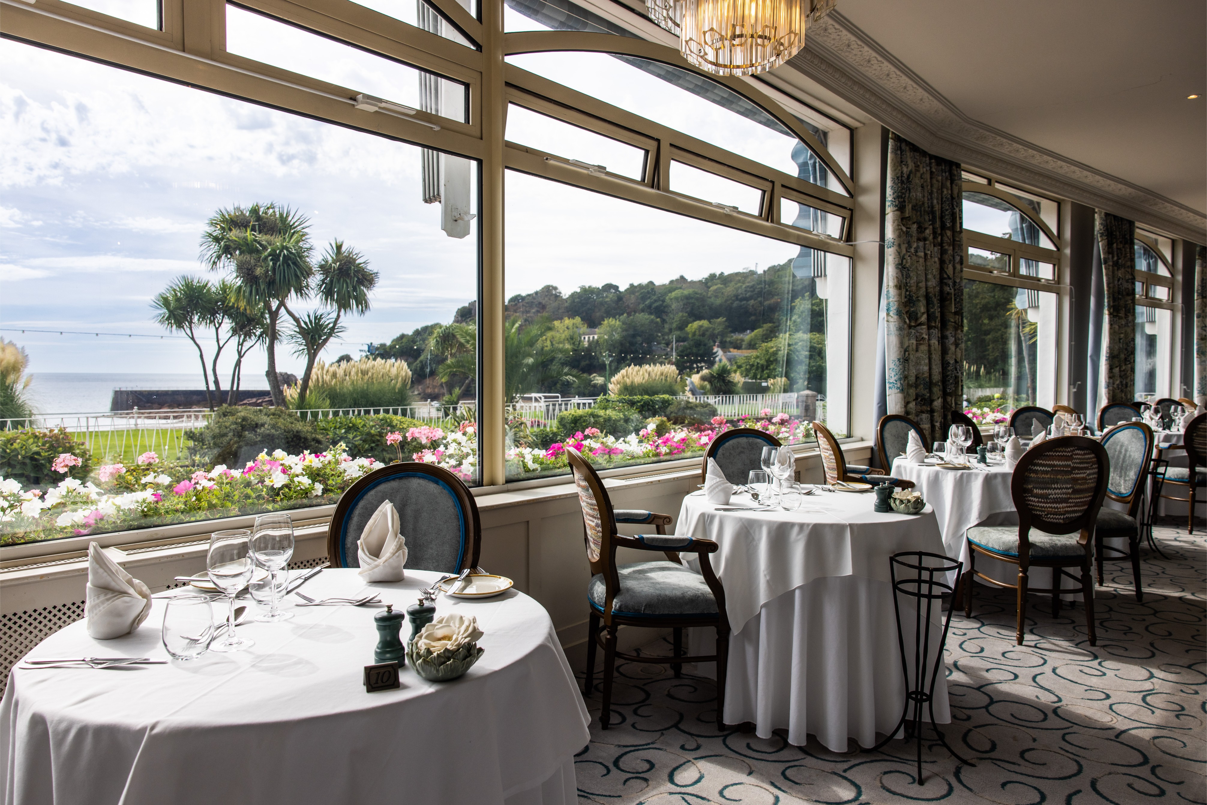 dining in the restaurant